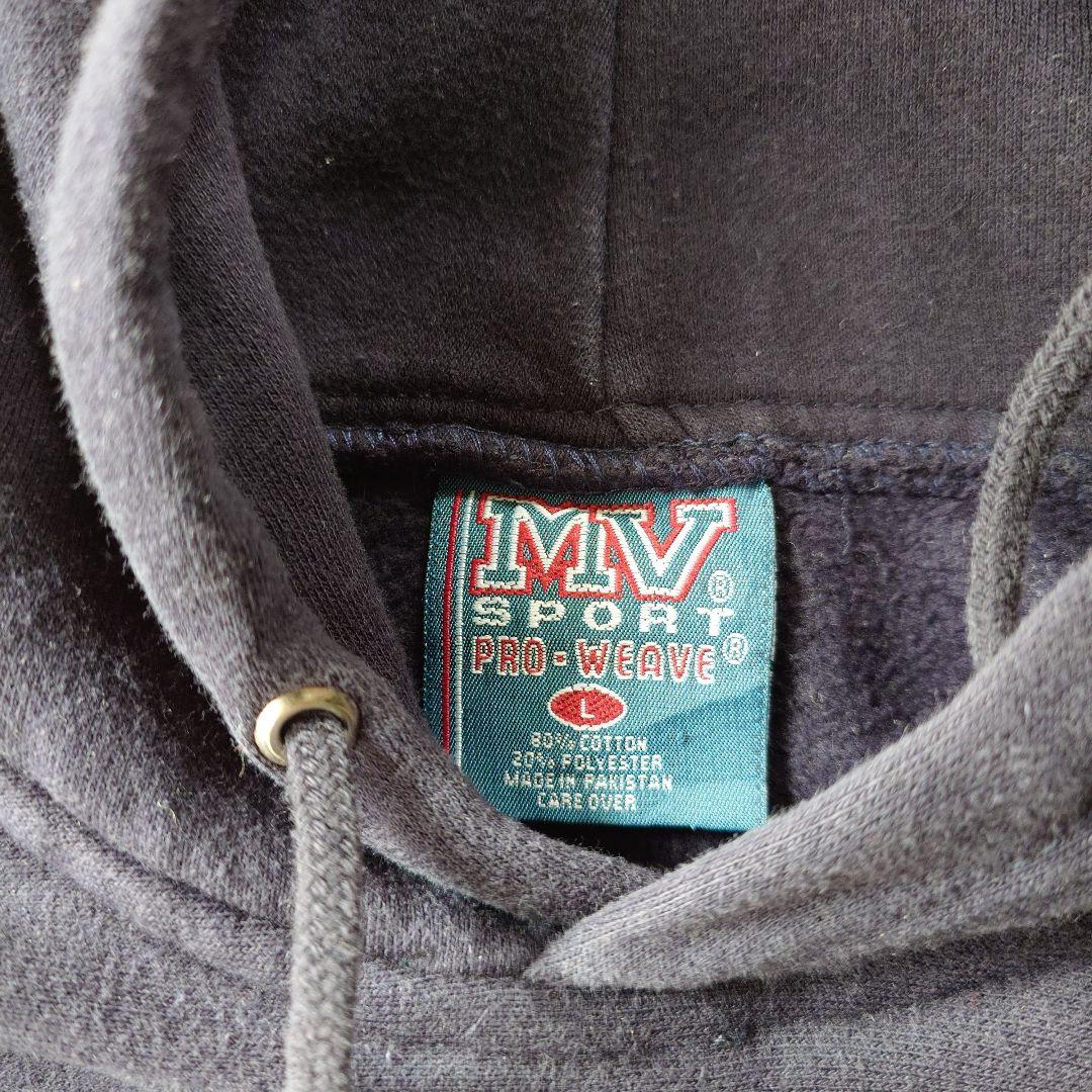 90s MVP reverse sweat parka LONGBEACH navy L