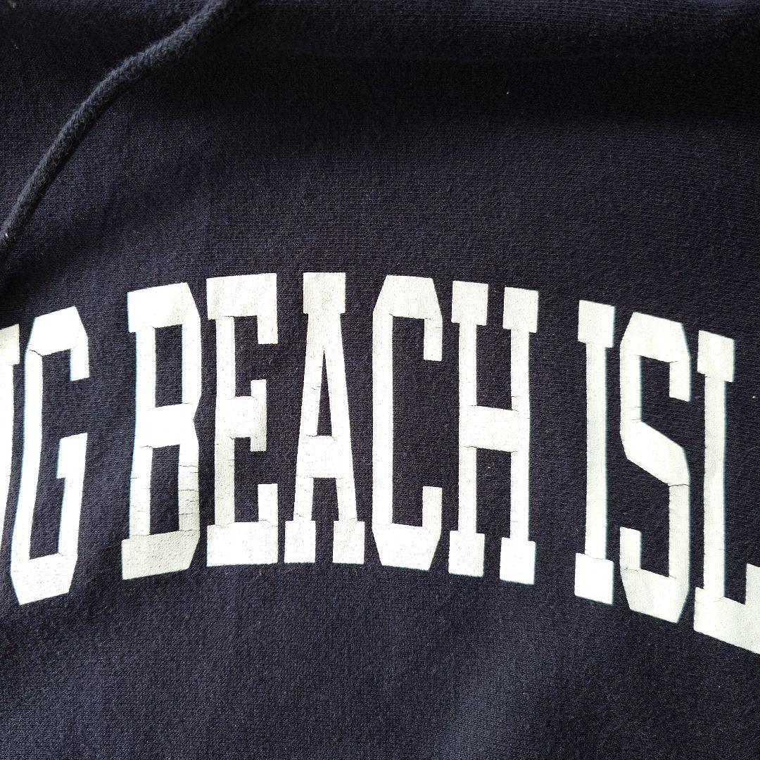 90s MVP reverse sweat parka LONGBEACH navy L