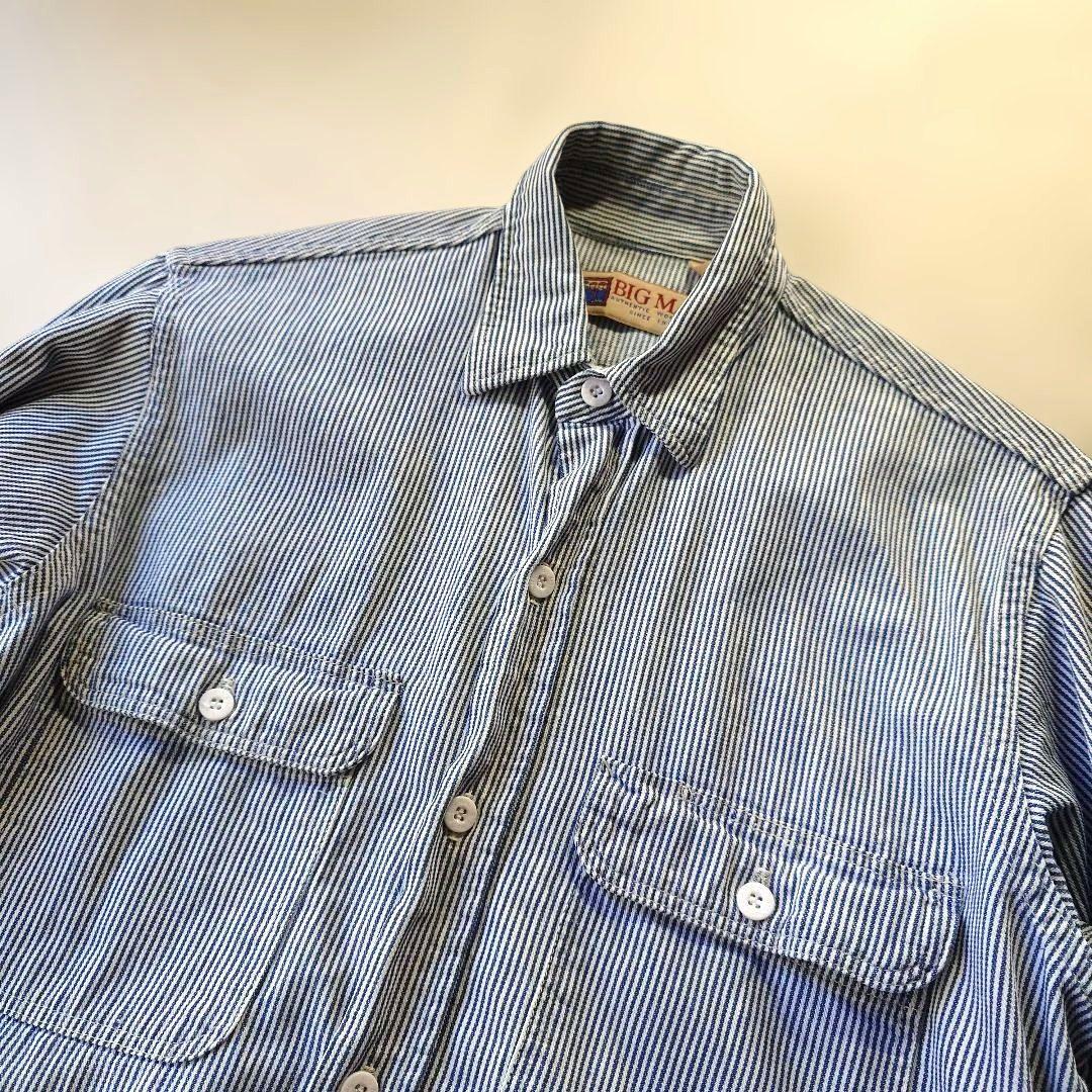 80s BIGMAC hickory shirts 14-141/2