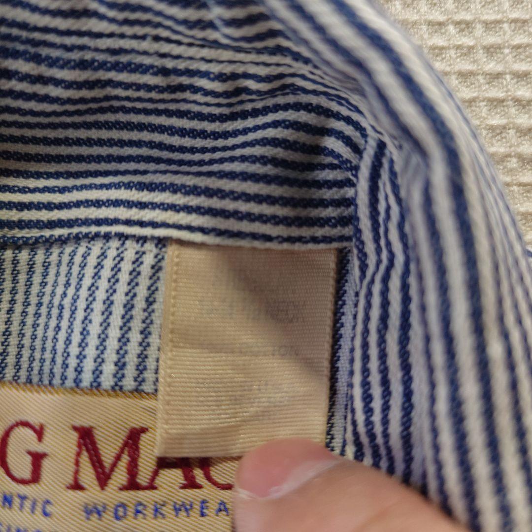 80s BIGMAC hickory shirts 14-141/2