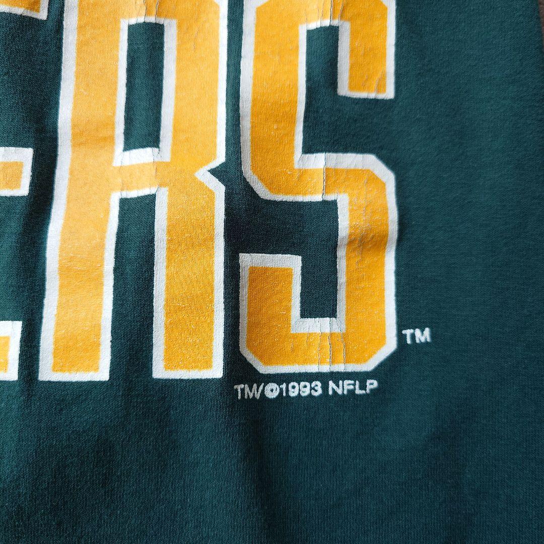 90s Made in USA football tee GREENBAY PACKERS L
