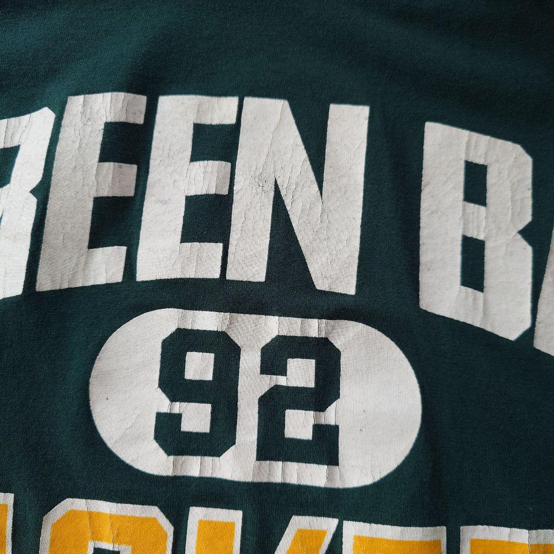 90s Made in USA football tee GREENBAY PACKERS L