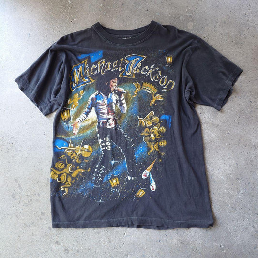 MICHEAL JACKSON bootleg Tee allover XL