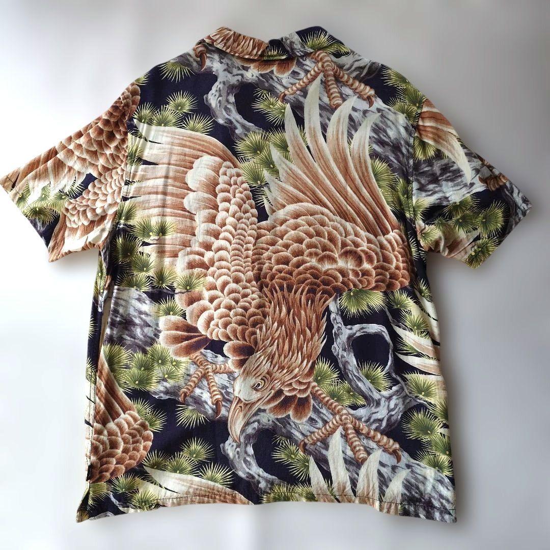 STUSSY rayon aloha shirts L