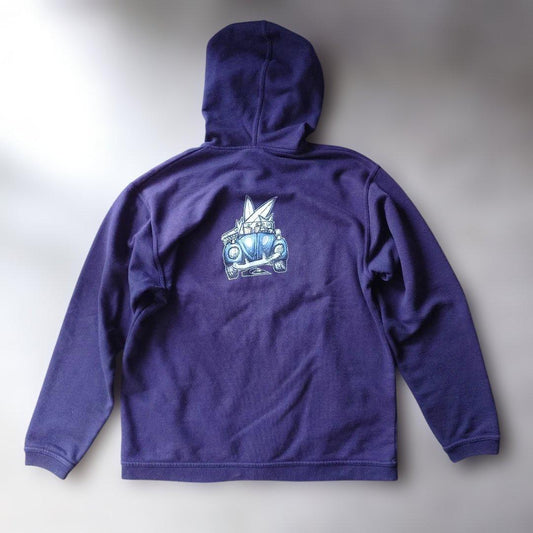 90s QUICK SILVER zip hoody sweat