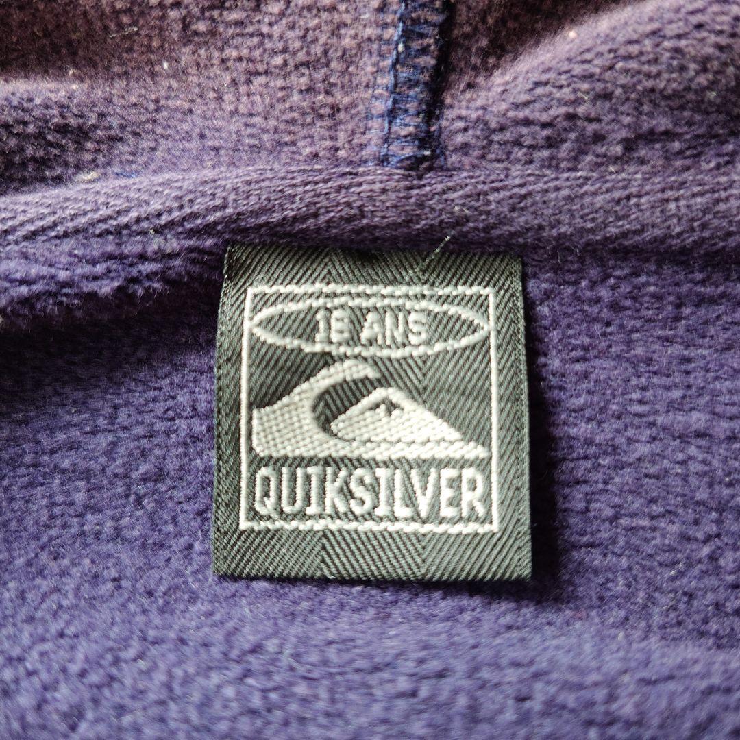 90s QUICK SILVER zip hoody sweat
