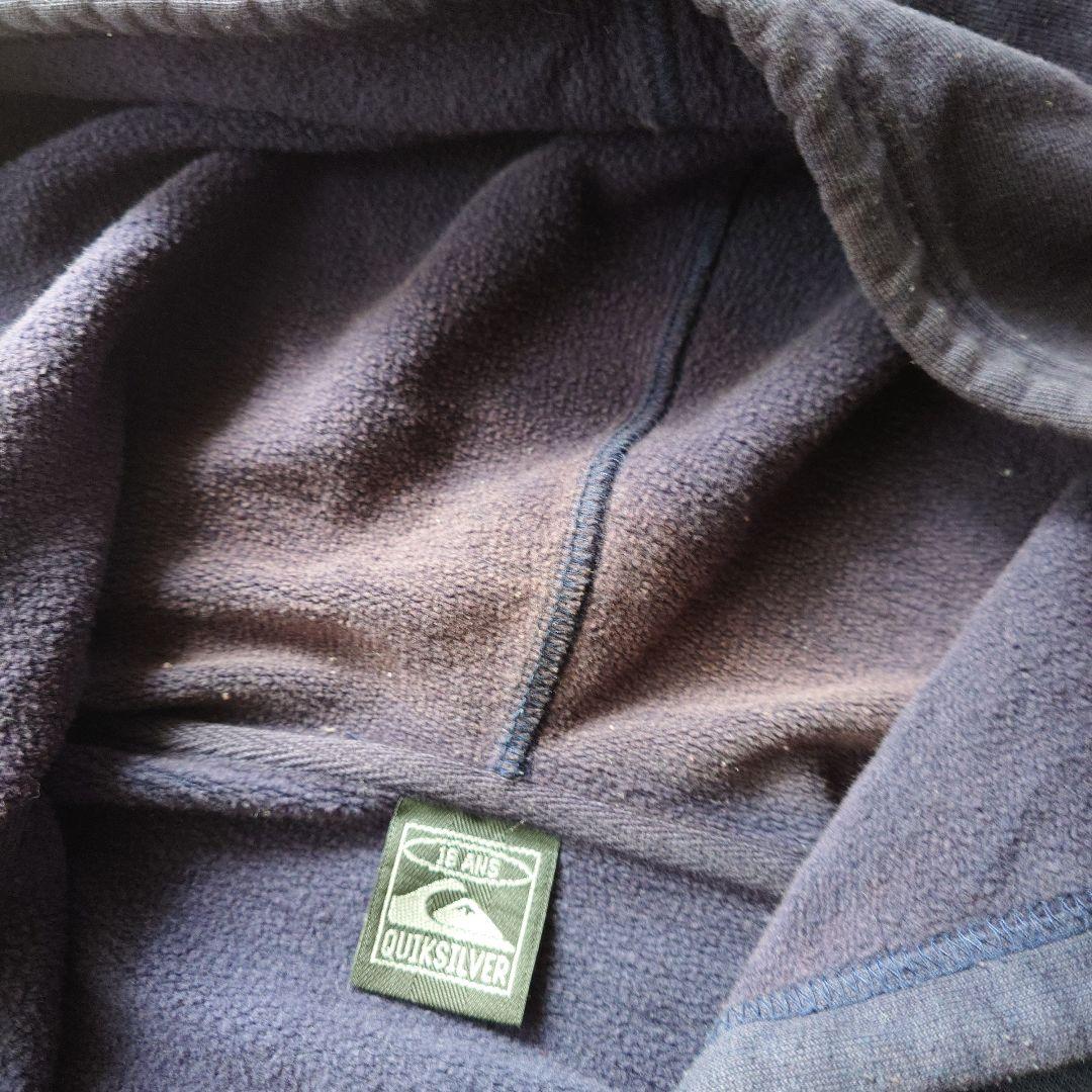 90s QUICK SILVER zip hoody sweat
