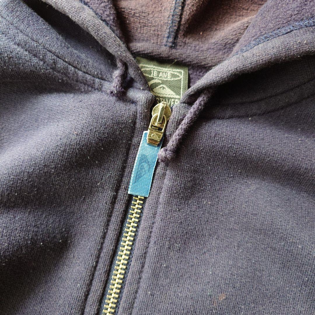 シルバー 90s QUICK SILVER zip hoody sweat – ALLTHAT