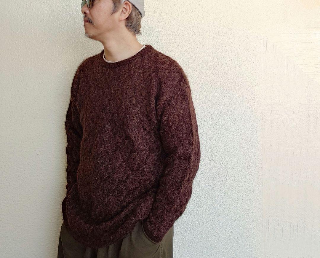 Used Mohair Long knit 古着 ユーズド　モヘア　ロングニット　Ｌ相当