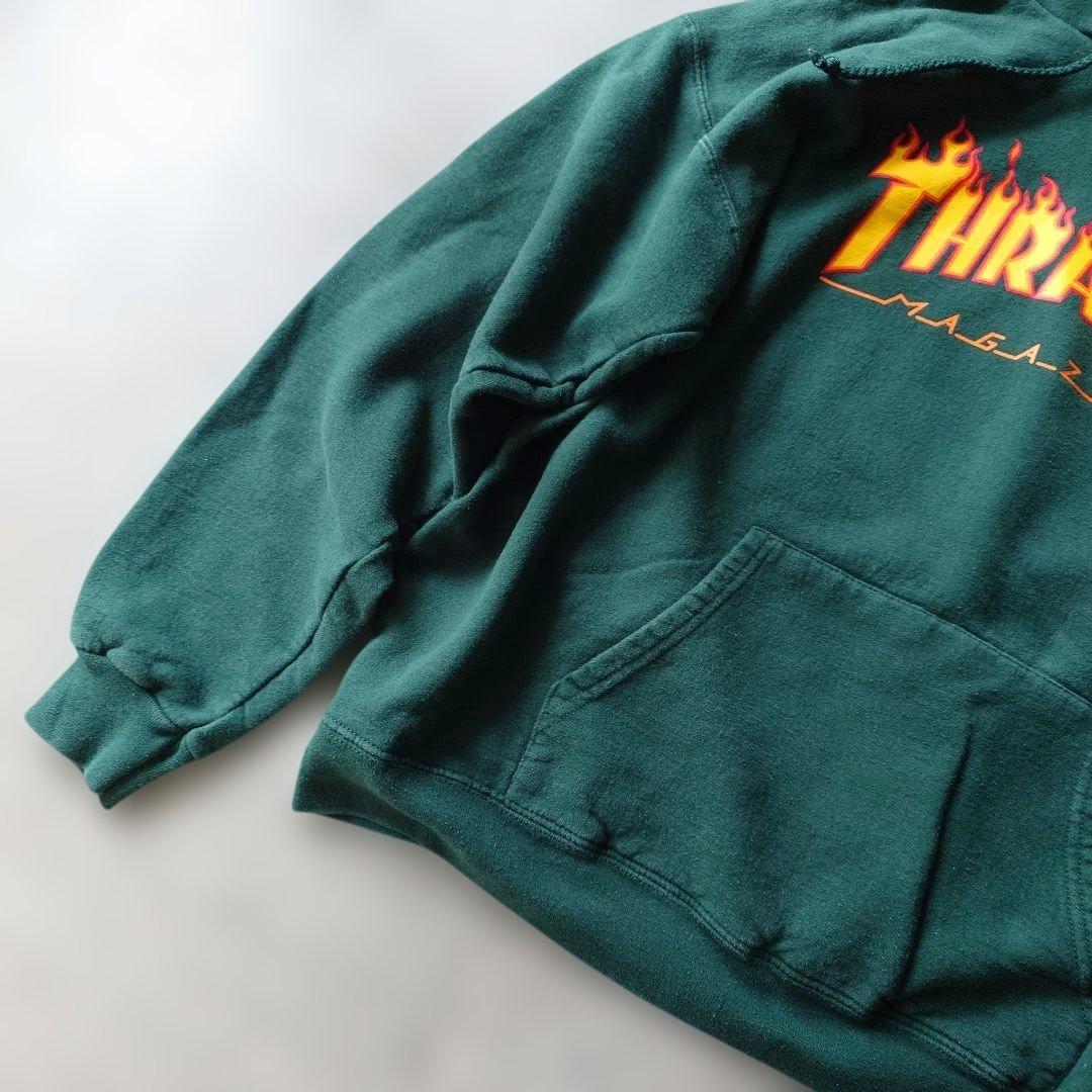 90s THRASHER hoody sweat M
