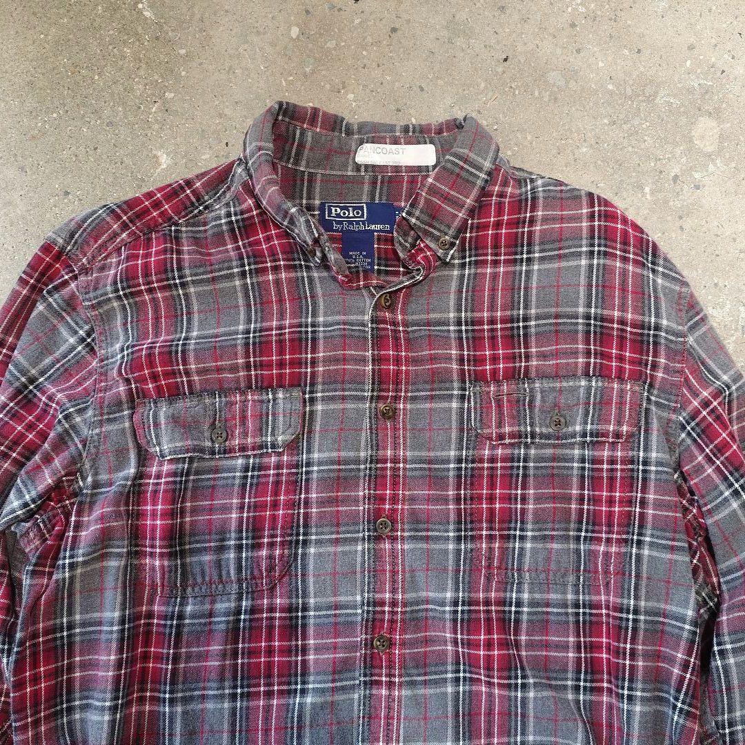 Polo ralphlauren check nel shirts Made in USAL
