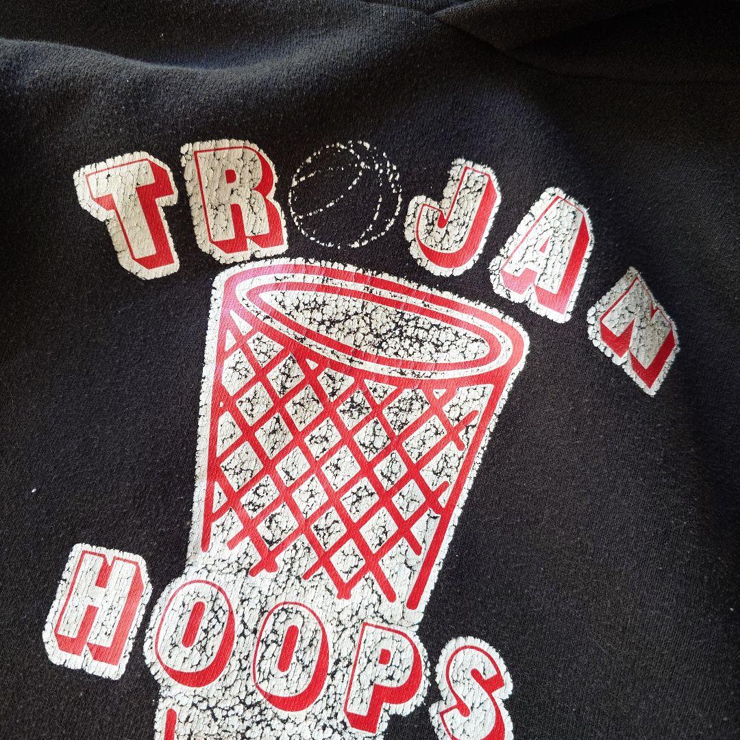 Russel atheletic sweat hoody parka USA black L