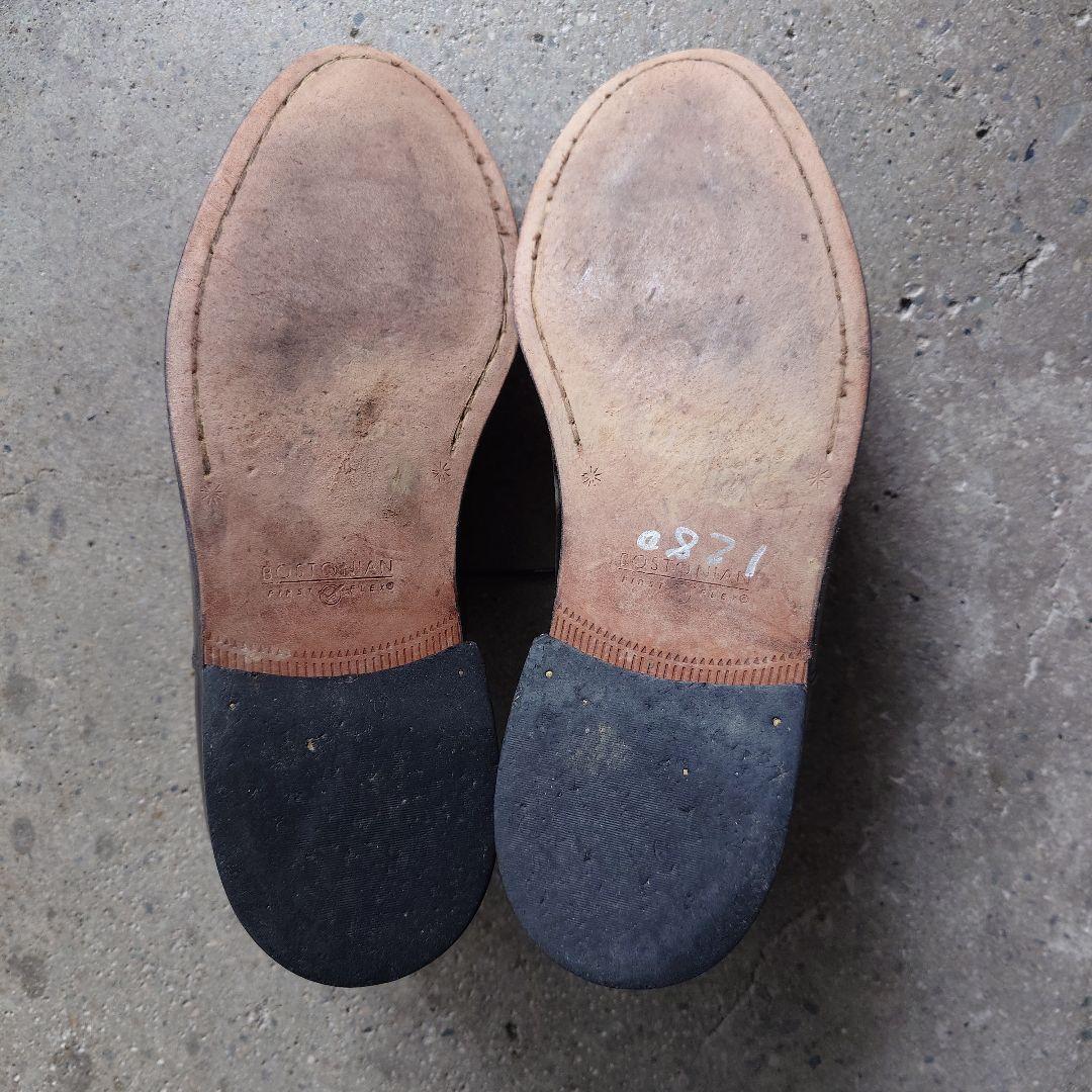 Bostonian leather straight tip shoes 9 1/2