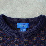 画像をギャラリービューアに読み込む, towncraft knit XL 　タウンクラフト　ジャガードニット
