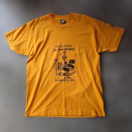 90s USA single SCREENSTARS tee L
