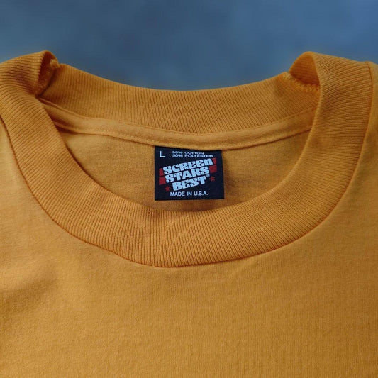 90s USA single SCREENSTARS tee L
