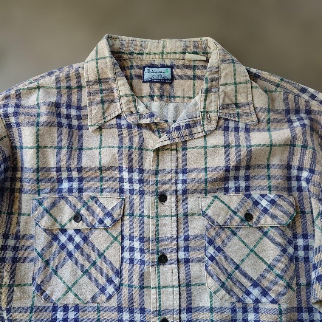 Fieldmaster print flannel shirts 2XL made in USA