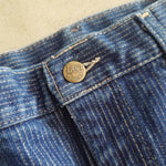 画像をギャラリービューアに読み込む, Lee Stripe jeans Made in USA ウォバッシュ　アメリカ製　ジーンズW38 L34
