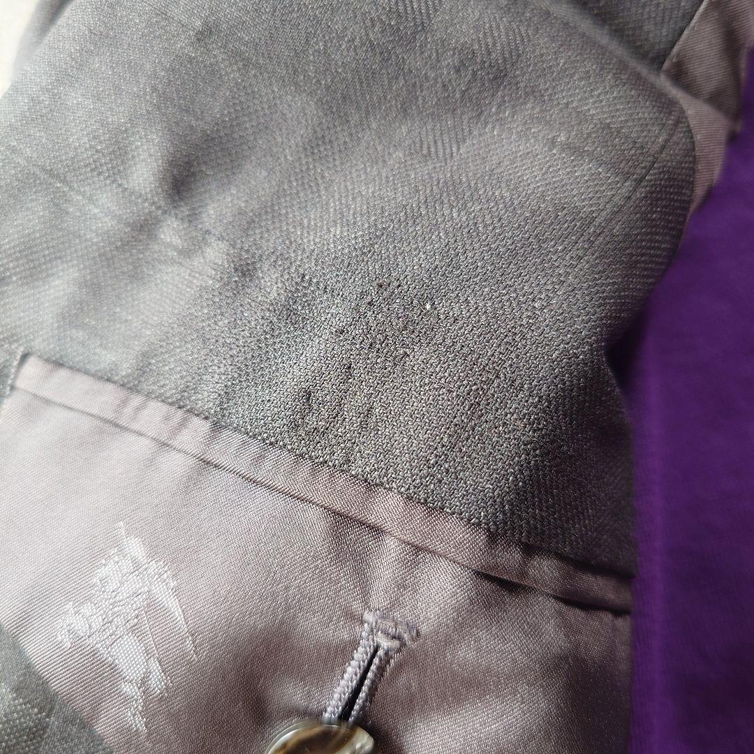 BURBERRY shadow check tailored jacket L