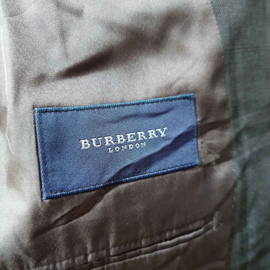 BURBERRY shadow check tailored jacket L