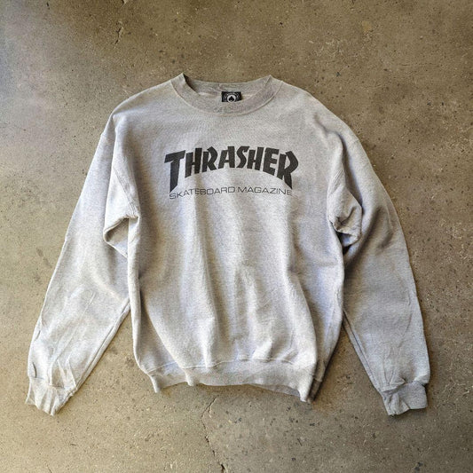 THRASHER magazine sweat M~L ユーズド　スラッシャーマガジン　スウェット　