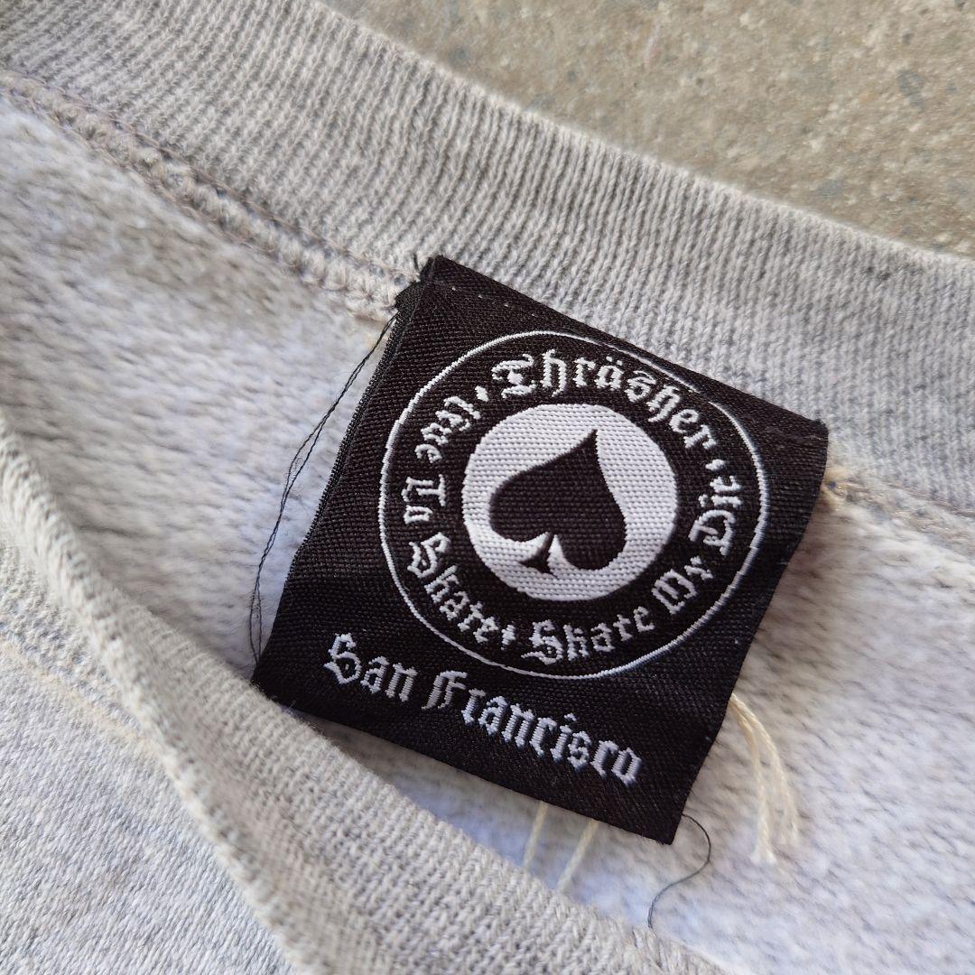 THRASHER magazine sweat M~L ユーズド　スラッシャーマガジン　スウェット　