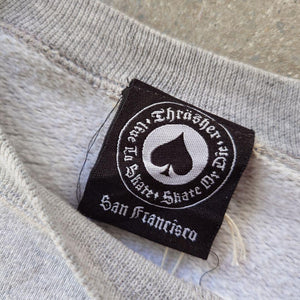 THRASHER magazine sweat M~L ユーズド　スラッシャーマガジン　スウェット　
