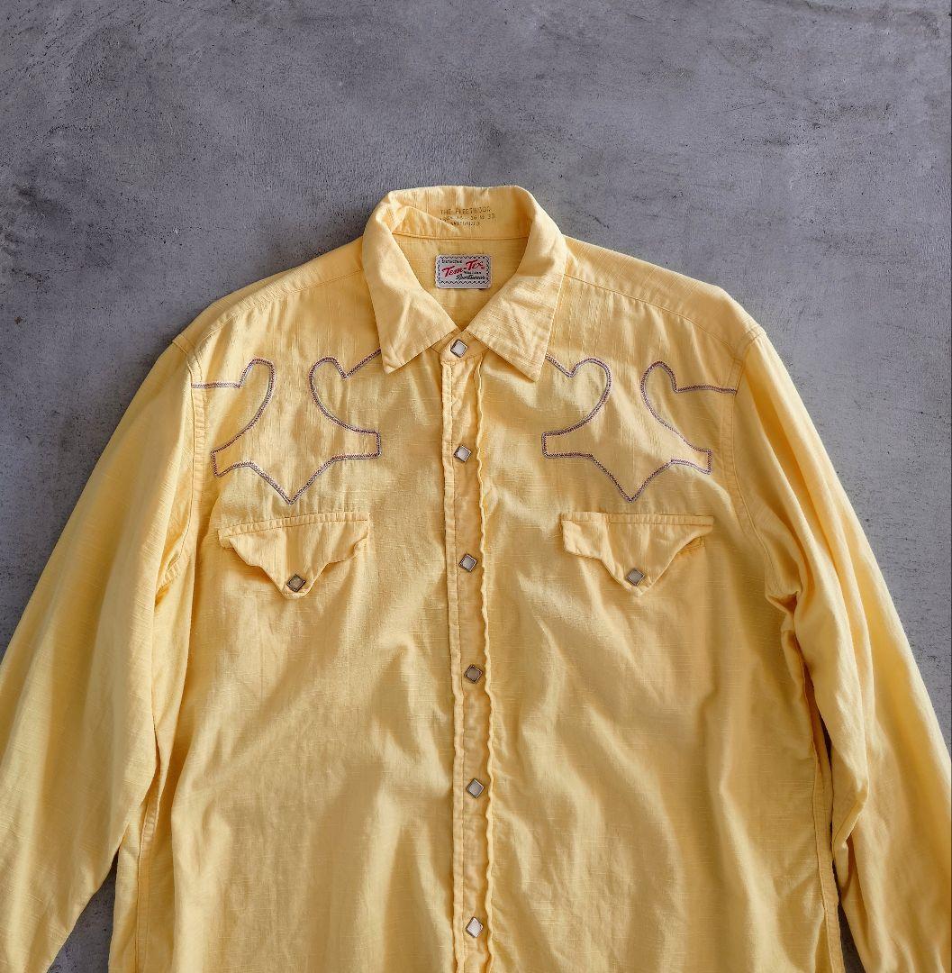 Used 60’s western shirts ユーズド　60's ウエスタンシャツTem-Tex 16-161/2