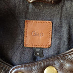 画像をギャラリービューアに読み込む, old GAP leather single riders M オールド　GAP　レザー　シングルライダース　M
