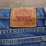 画像をギャラリービューアに読み込む, LEVI&#39;S 505 made in USA 　アメリカ製　 リーバイス　デニムジーンズ ビンテージ
