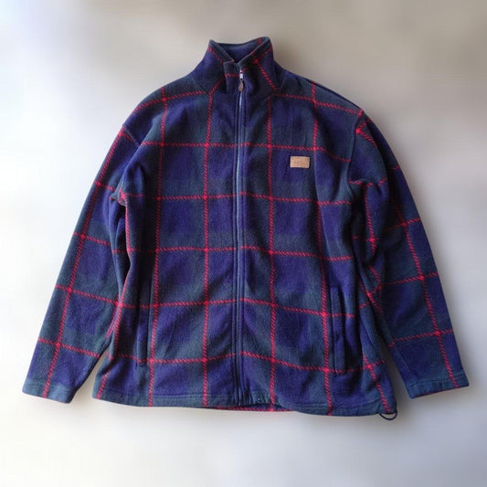Ralphlauren check fleece M