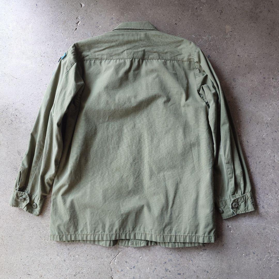 Jungle fatique shirts 69年4th Small^regular ripstop USA