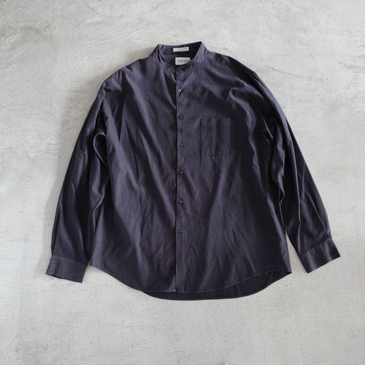 ALFANI stand collar shirts peach skin fablic XL