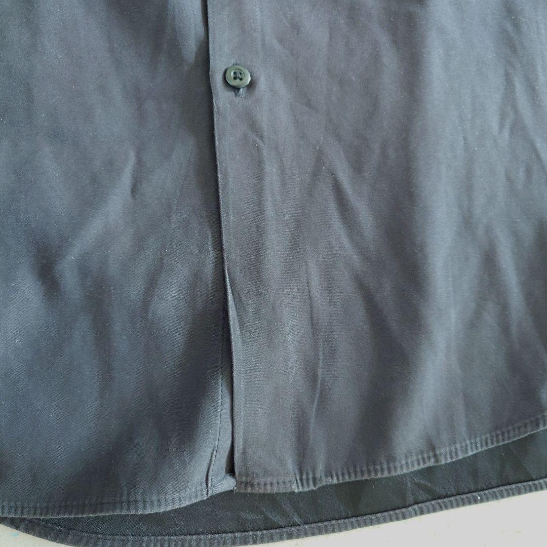 ALFANI stand collar shirts peach skin fablic XL