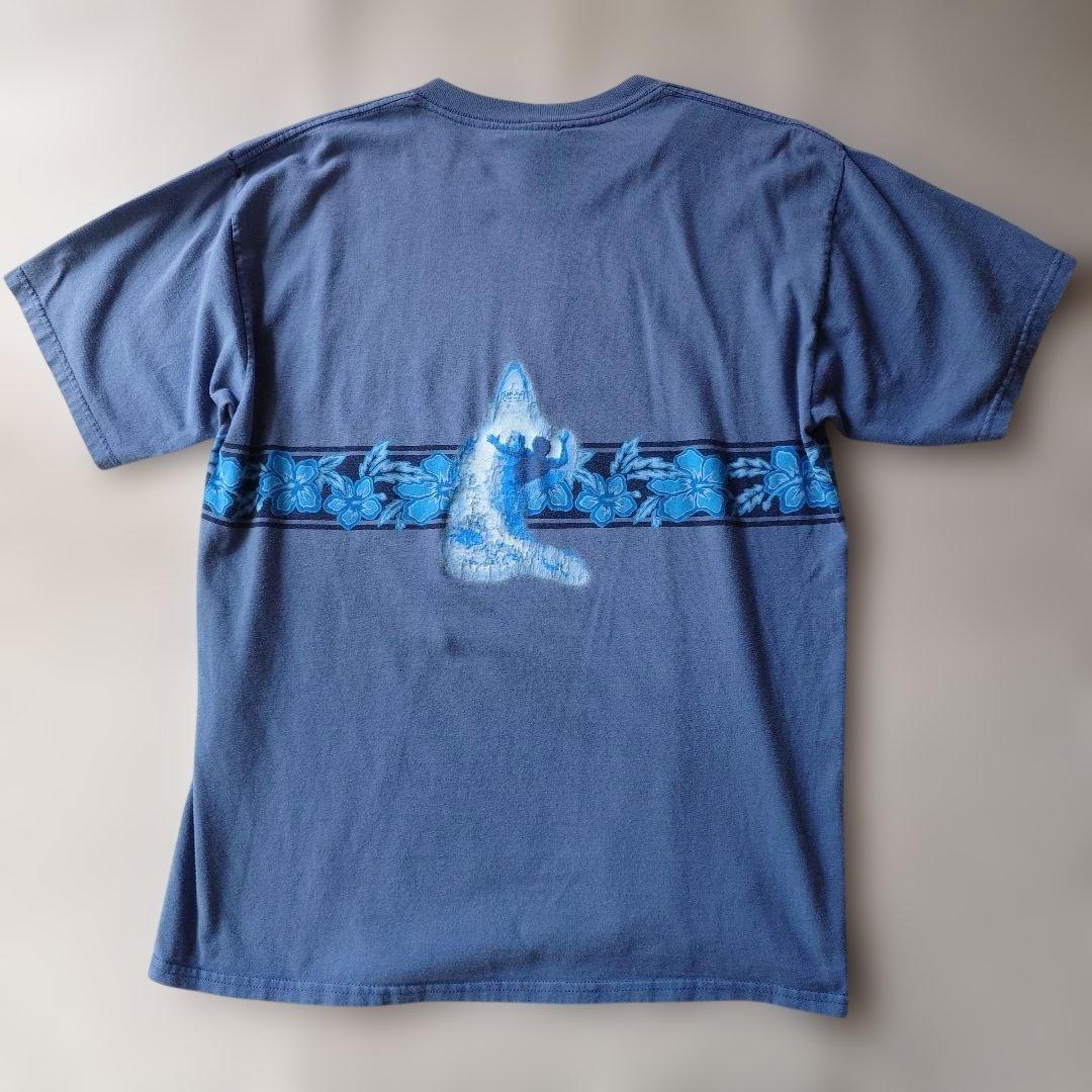 RONJON SURF border tee blue L