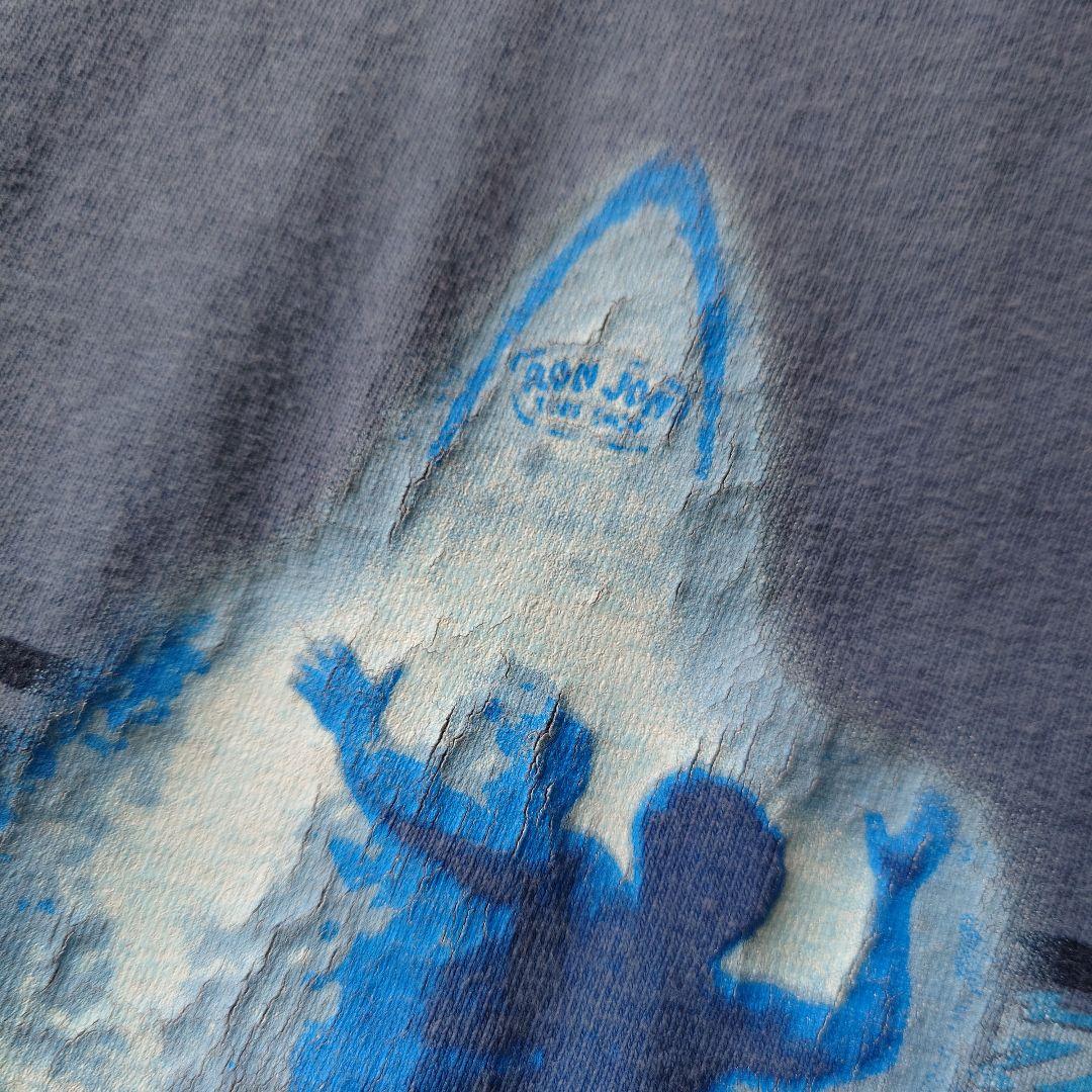 RONJON SURF border tee blue L