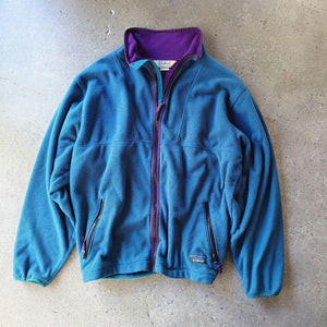 LL BEAN fleece jacket L~XL 80's~90's エルエルビーン　フリース