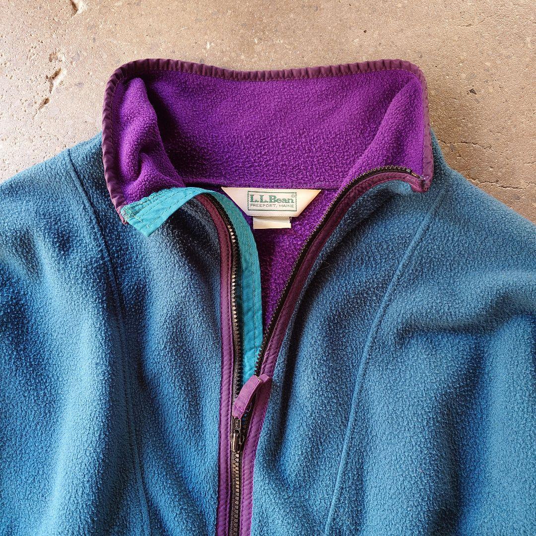 LL BEAN fleece jacket L~XL 80's~90's エルエルビーン　フリース