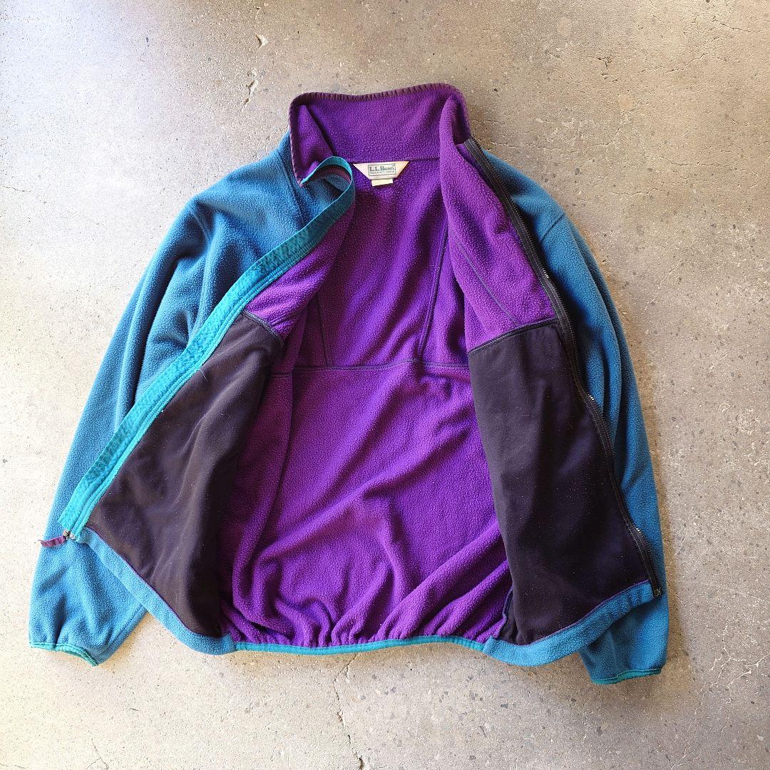 LL BEAN fleece jacket L~XL 80's~90's エルエルビーン　フリース