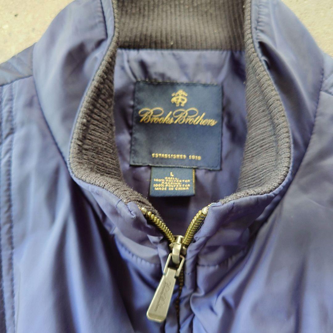 BrooksBrothers M65 Nylon Jacket ブルックスブラザーズ　中綿　ナイロンM65 ジャケット　ベストセット　L
