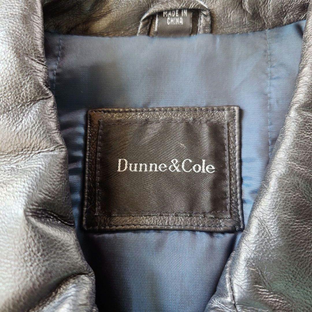 90s dunne&cole goat leather jacket