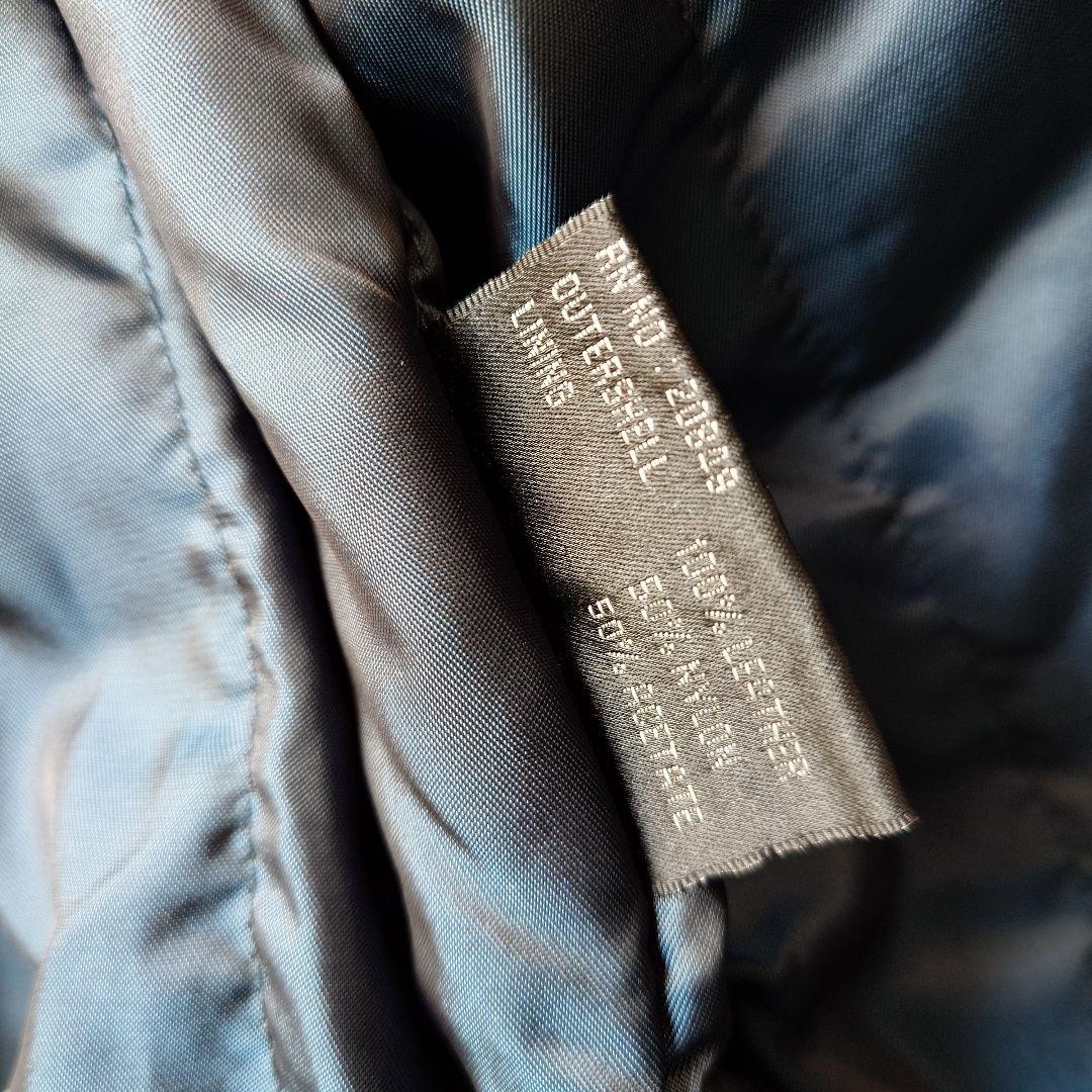 90s dunne&cole goat leather jacket
