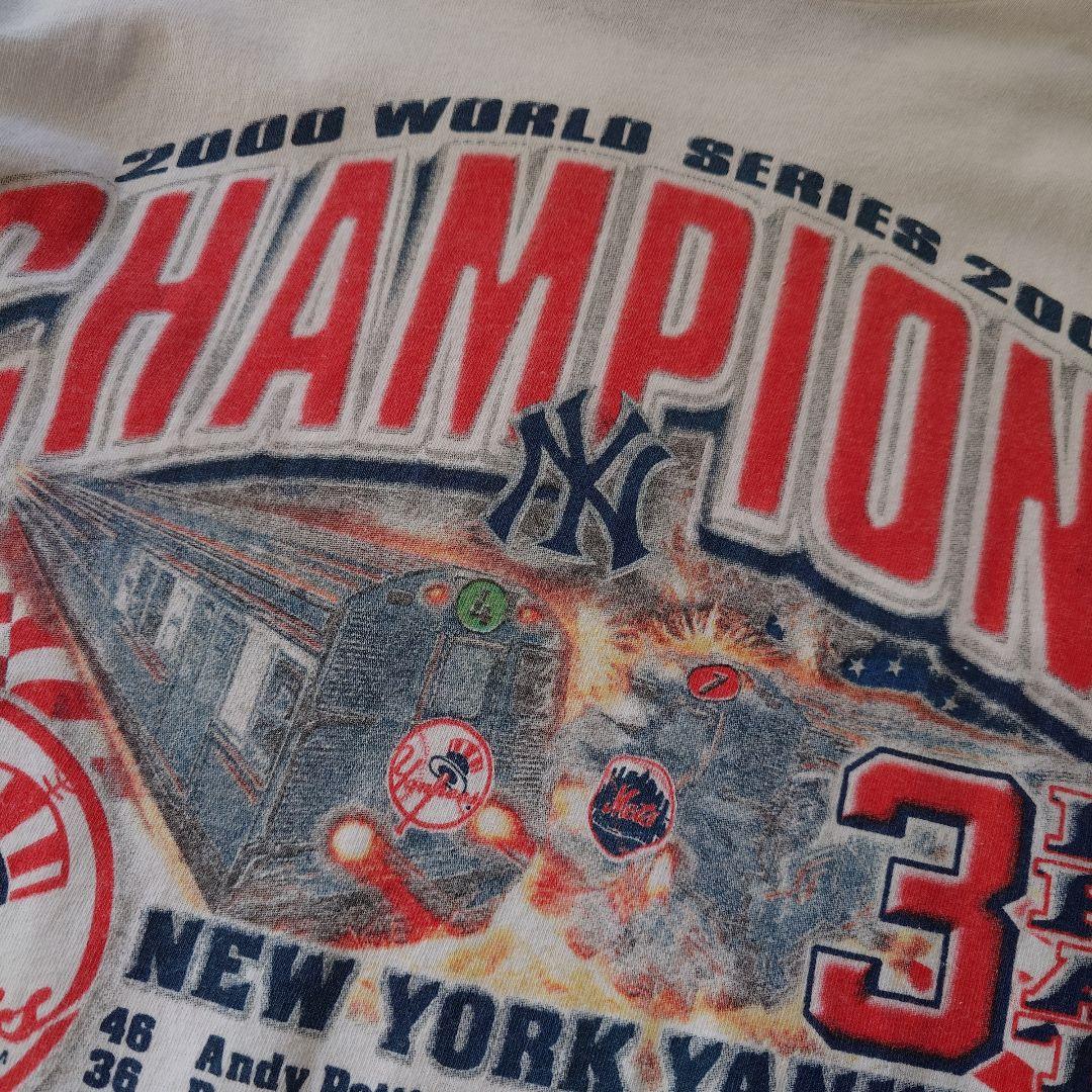 NEWYORK YANKEES 2000year World series Tee XL – ALLTHAT
