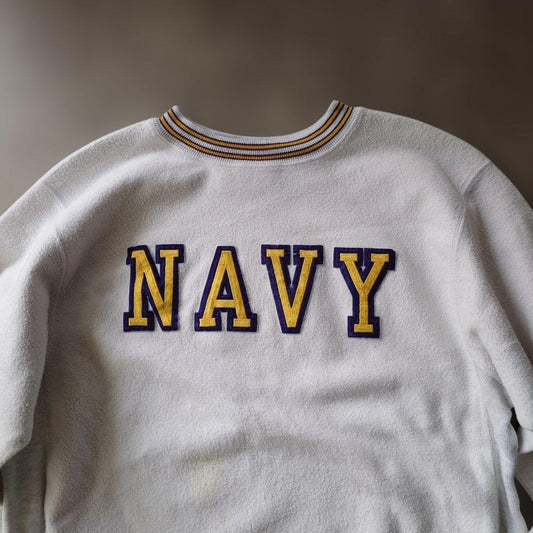 US NAVY reivese sweat XL