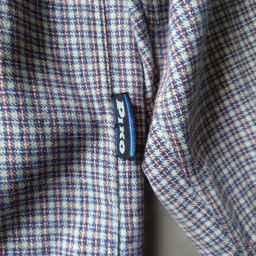 OLD　PIKO board check shirts M