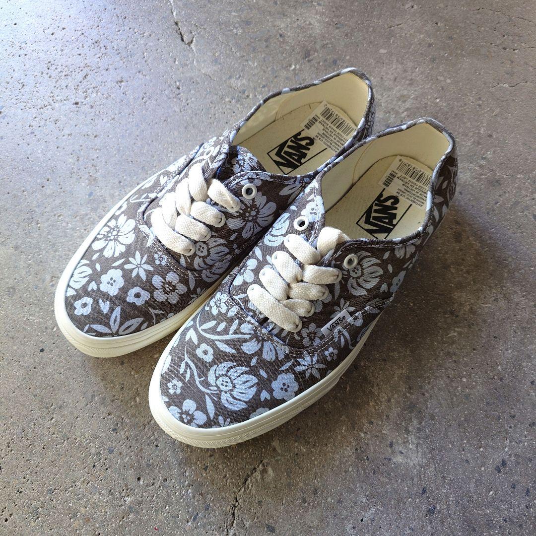 新品未使用　VANS US企画　9インチ　オーセンティック　フラワー
