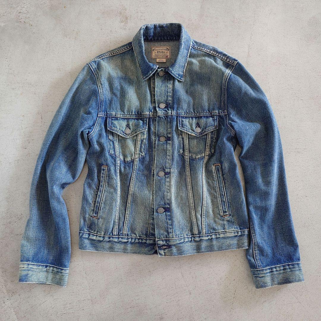POLO RALPHLAUREN　Denim Jacket 　ポロラルフローレン　ジージャン　トラッカー　M