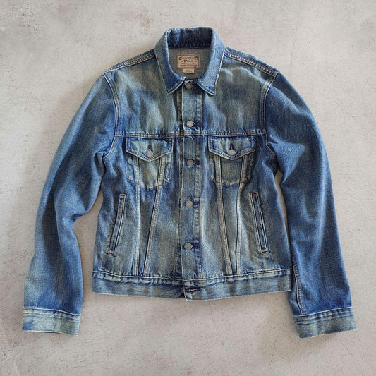 POLO RALPHLAUREN　Denim Jacket 　ポロラルフローレン　ジージャン　トラッカー　M