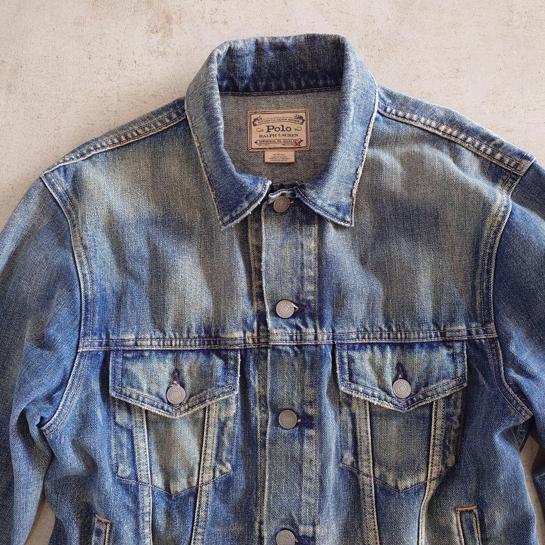 POLO RALPHLAUREN　Denim Jacket 　ポロラルフローレン　ジージャン　トラッカー　M