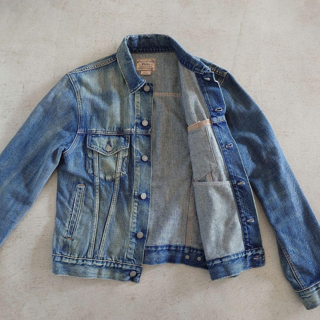 POLO RALPHLAUREN　Denim Jacket 　ポロラルフローレン　ジージャン　トラッカー　M